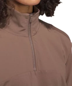 ADIDAS Women's 1/4 Zip Jacket -Golf Sales Store adidas womens 1 4 zip jacket earth strata 03 59202.1676585541