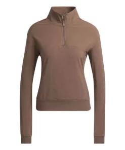 ADIDAS Women's 1/4 Zip Jacket -Golf Sales Store adidas womens 1 4 zip jacket earth strata 05 36554.1676592934