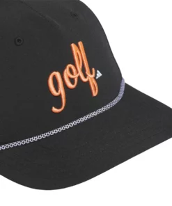 Adida Women’ Hat 5 Panel Golf Script -Golf Sales Store adidas womens 5 panel golf script hat black 02 78369.1679320061