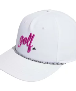 Adida Women’ Hat 5 Panel Golf Script -Golf Sales Store adidas womens 5 panel golf script hat white 01 00477.1679320059