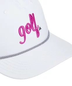 Adida Women’ Hat 5 Panel Golf Script -Golf Sales Store adidas womens 5 panel golf script hat white 02 67016.1679320060