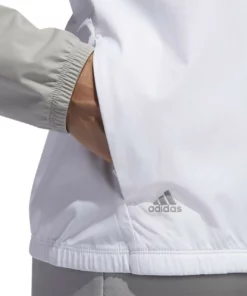 ADIDAS Women's ClimaStorm Jacket -Golf Sales Store adidas womens climastorm jacket white solid grey 04 15701.1633100470