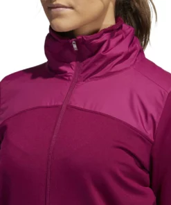 Adida Women' Jacket Cold.Rdy Style Full Zip Previous Season -Golf Sales Store adidas womens cold rdy full zip jacket previous season style power berry 03 67925.1633103697