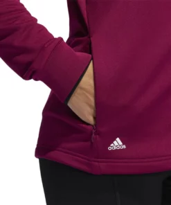 Adida Women' Jacket Cold.Rdy Style Full Zip Previous Season -Golf Sales Store adidas womens cold rdy full zip jacket previous season style power berry 04 28151.1633103697