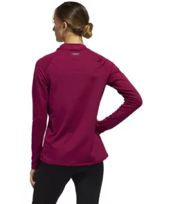 Adida Women' Cold.Rdy Crew Neck Long Sleeve -Golf Sales Store adidas womens cold rdy long sleeve crew neck power berry 02 87221.1633379773