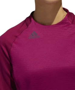 Adida Women' Cold.Rdy Crew Neck Long Sleeve -Golf Sales Store adidas womens cold rdy long sleeve crew neck power berry 03 07840.1633379774