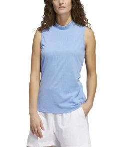 Adida Women' Polo Essential Sleeveles -Golf Sales Store adidas womens essentials sleeveless polo blue rush white 01 34986.1647971595