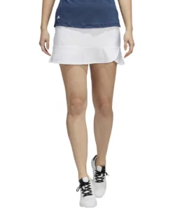 ADIDAS Women's Frill Skort - 16 Inch -Golf Sales Store adidas womens frill skort 16 inch white 01 16179.1678993891