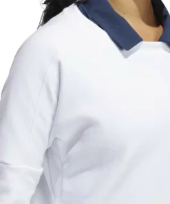 ADIDAS Women's Go-To Sweatshirt -Golf Sales Store adidas womens go to sweatshirt white 04 36169.1639065673