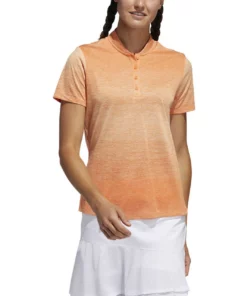 ADIDAS Women's Gradient Polo -Golf Sales Store adidas womens gradient polo amber tint 01 42864.1633380999