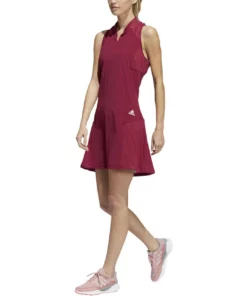 Adida Women' Dres Sleeveles Heat.Rdy -Golf Sales Store adidas womens heat rdy sleeveless dress legacy burgundy 01 54343.1662670170