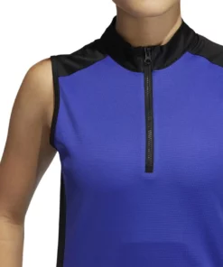 Adida Women' Racerback Polo Primeblue Colorblock -Golf Sales Store adidas womens primeblue colorblock racerback polo semi night flash 03 93478.1659042810