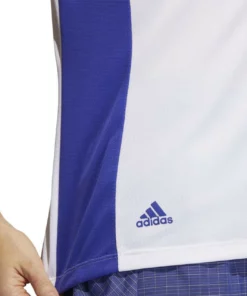 Adida Women' Racerback Polo Primeblue Colorblock -Golf Sales Store adidas womens primeblue colorblock racerback polo white 04 52181.1659042809