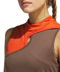 ADIDAS Women's Sleeveless Mock Dress 8 ADIDAS Women's Sleeveless Mock Dress -Golf Sales Store adidas womens sleeveless mock dress earth strata 03 78528.1676590651