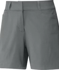 ADIDAS Women's Solid Shorts - 5 Inch 16 ADIDAS Women's Solid Shorts - 5 Inch -Golf Sales Store adidas womens solid short 5 inch grey three 01 96425.1662670248