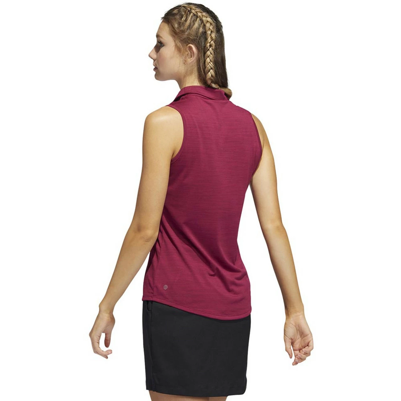 Adida Women' Polo Sleeveles Space-Dyed 4 Adida Women' Polo Sleeveles Space-Dyed - Image 2