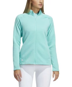 Adida Women' Jacket Layer Textured -Golf Sales Store adidas womens textured layer jacket acid mint 01 93369.1633102077