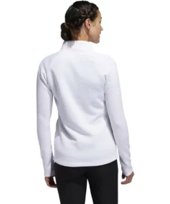 Adida Women' Jacket Layer Textured -Golf Sales Store adidas womens textured layer jacket white 02 42631.1633102077