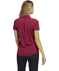 Adida Women' Solid Polo Ultimate 365 -Golf Sales Store adidas womens ultimate 365 solid polo legacy burgundy 02 77391.1678999876