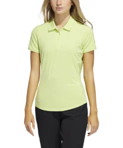 Adida Women' Solid Polo Ultimate 365 -Golf Sales Store adidas womens ultimate 365 solid polo pulse lime 01 83481.1678999876