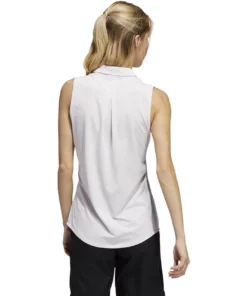 Adida Women' Polo Ultimate 365 Solid Sleeveles -Golf Sales Store adidas womens ultimate 365 solid sleeveless polo almost pink 02 72473.1662670227