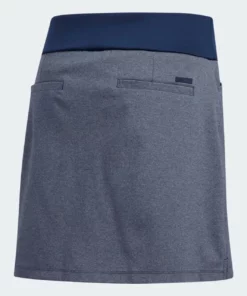 ADIDAS Women's Ultimate Knit Heathered Skort -Golf Sales Store adidas womens ultimate knit heathered skort night indigo heather 02 67553.1633373114