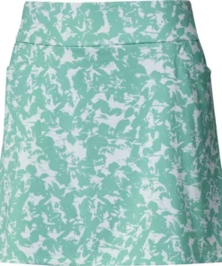 Adida Women' Skort Ultimate Print 16 Inch -Golf Sales Store adidas womens ultimate print skort 16 inch white acid mint 01 47599.1659042785