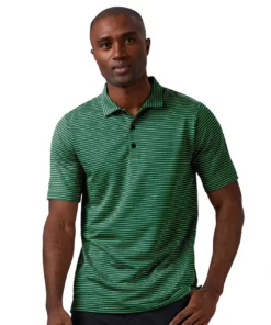 Antigua Esteem Polo -Golf Sales Store antigua esteem polo dark pine heather white 01 12472.1654112879