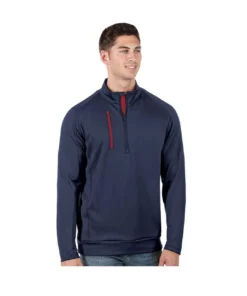 Antigua Generation Pullover -Golf Sales Store antigua generation pullover navy dark red 01 65622.1645209308