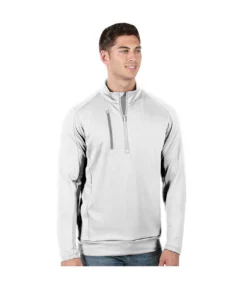 Antigua Generation Pullover -Golf Sales Store antigua generation pullover white silver 01 39317.1645209308
