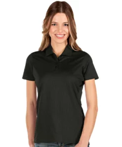 Antigua Women's Balance Polo -Golf Sales Store antigua womens balance polo black 01 45152.1676581135