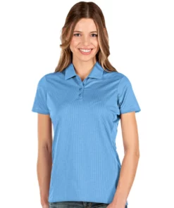 Antigua Women's Balance Polo -Golf Sales Store antigua womens balance polo columbia blue 01 09078.1676595719