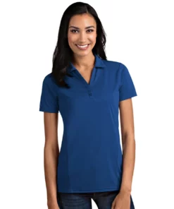 Antigua Women's Tribute Polo 14 Antigua Women's Tribute Polo -Golf Sales Store antigua womens tribute polo dark royal 01 93492.1653919109