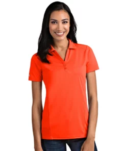 Antigua Women's Tribute Polo 15 Antigua Women's Tribute Polo -Golf Sales Store antigua womens tribute polo mango 01 84389.1653919109