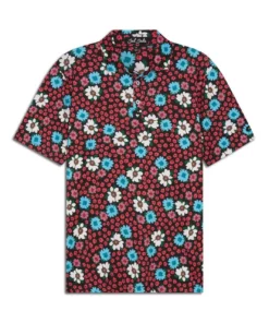Bad Birdie Austin Flowers Polo