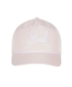 Bad Birdie "Bad" Rope Hat -Golf Sales Store bad birdie bad rope hat pink white 01 69970.1678301000