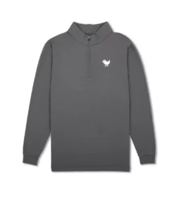 Bad Birdie Charcoal Quarterzip