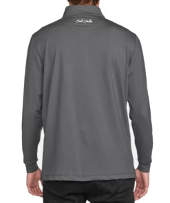 Bad Birdie Charcoal Quarterzip -Golf Sales Store bad birdie charcoal quarterzip charcoal 03 54865.1678297382