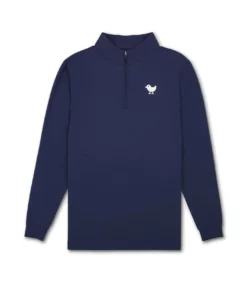 Bad Birdie Navy Quarterzip