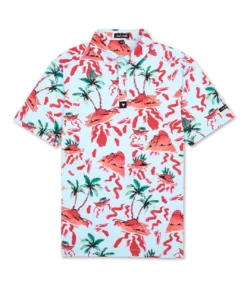 Bad Birdie Red Rocks Polo