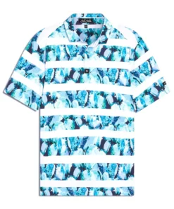 Bad Birdie Stripe Show Polo