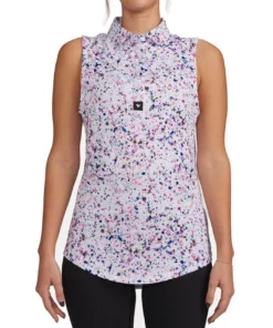 Bad Birdie Women' Paint Splatter 3 Polo -Golf Sales Store bad birdie womens paint splatter 3 polo paint splatter 3 02 41160.1678300381