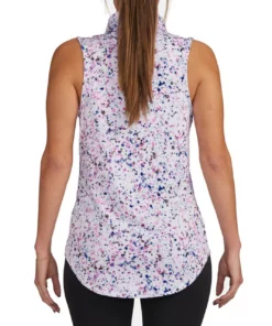 Bad Birdie Women' Paint Splatter 3 Polo -Golf Sales Store bad birdie womens paint splatter 3 polo paint splatter 3 03 99868.1678300382