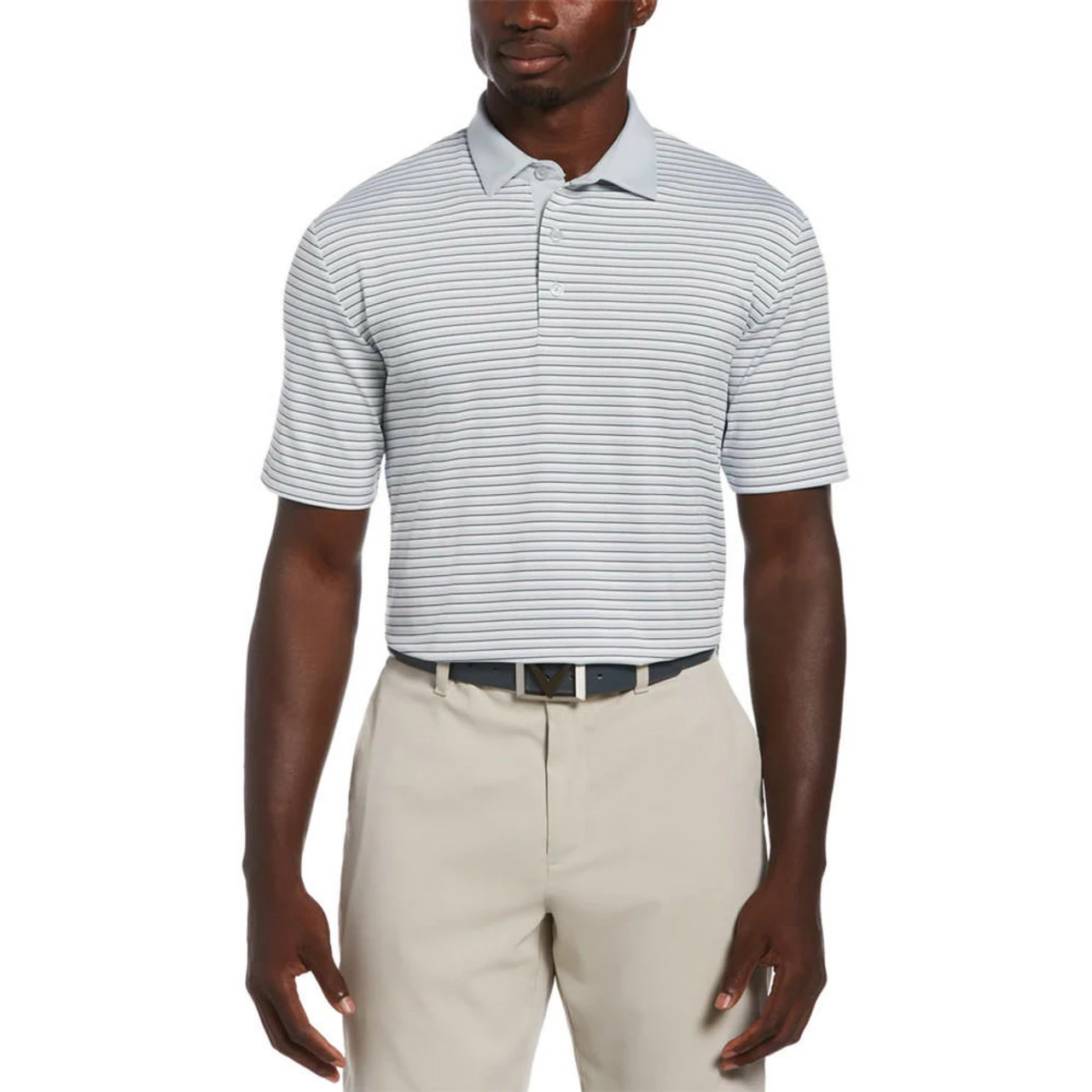 Callaway 3-Color Stripe Polo 3 Callaway 3-Color Stripe Polo