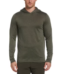 Callaway Pullover Hoodie Performance Crossover -Golf Sales Store callaway crossover performance hoodie pullover dark lichen heather 01 69570.1676904779