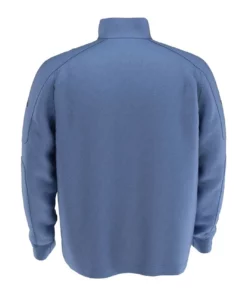 Callaway Waffle Knit Fleece Midweight 1/4 Zip -Golf Sales Store callaway midweight waffle knit fleece 1 4 zip light moody blue heather 02 19216.1659042872