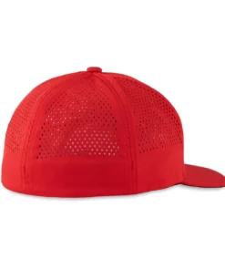 Callaway Riviera Fitted Hat -Golf Sales Store callaway riviera fitted hat red charcoal 02 00264.1642694597