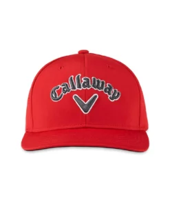 Callaway Riviera Fitted Hat -Golf Sales Store callaway riviera fitted hat red charcoal 05 52427.1642694597