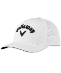 Callaway Riviera Fitted Hat -Golf Sales Store callaway riviera fitted hat white black 01 55572.1642694616