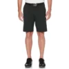 Callaway Short Solid Stretch Active Waistband -Golf Sales Store callaway stretch solid short with active waistband caviar 01 71578.1667574553